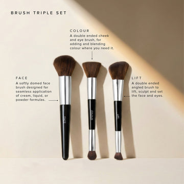 BRUSH TRIPLE SET