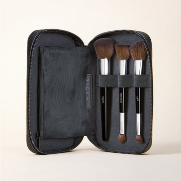 ALL I NEED — BRUSH SET & CLUTCH BAG